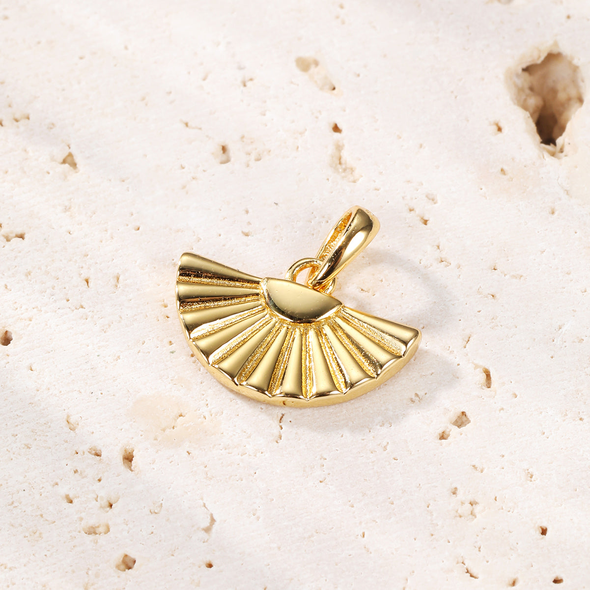 Sterlingsilber Kette Fächer