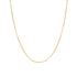 Collar de Cadena Fina de Borlas Plata de Ley 925 en Oro