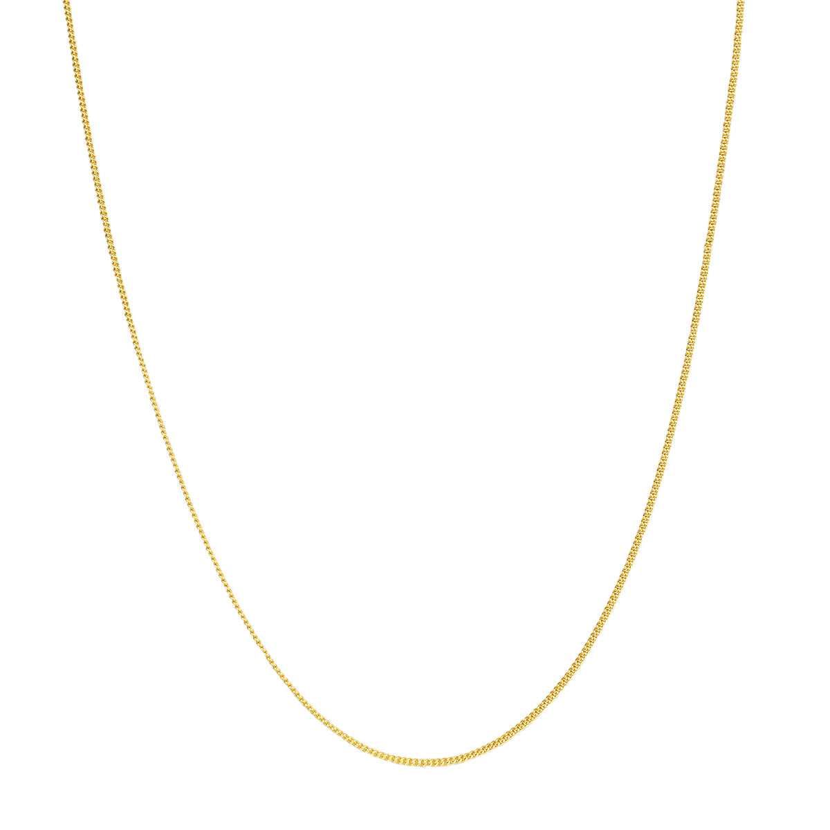 Fine Textured Chain Necklace Sterling Silver
