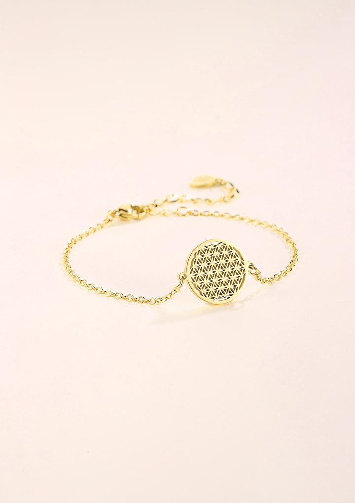 Bracelet Fleur de Vie en Or
