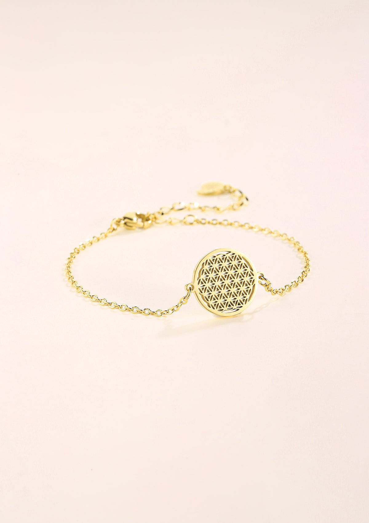 Flower of Life Bracelet Gold