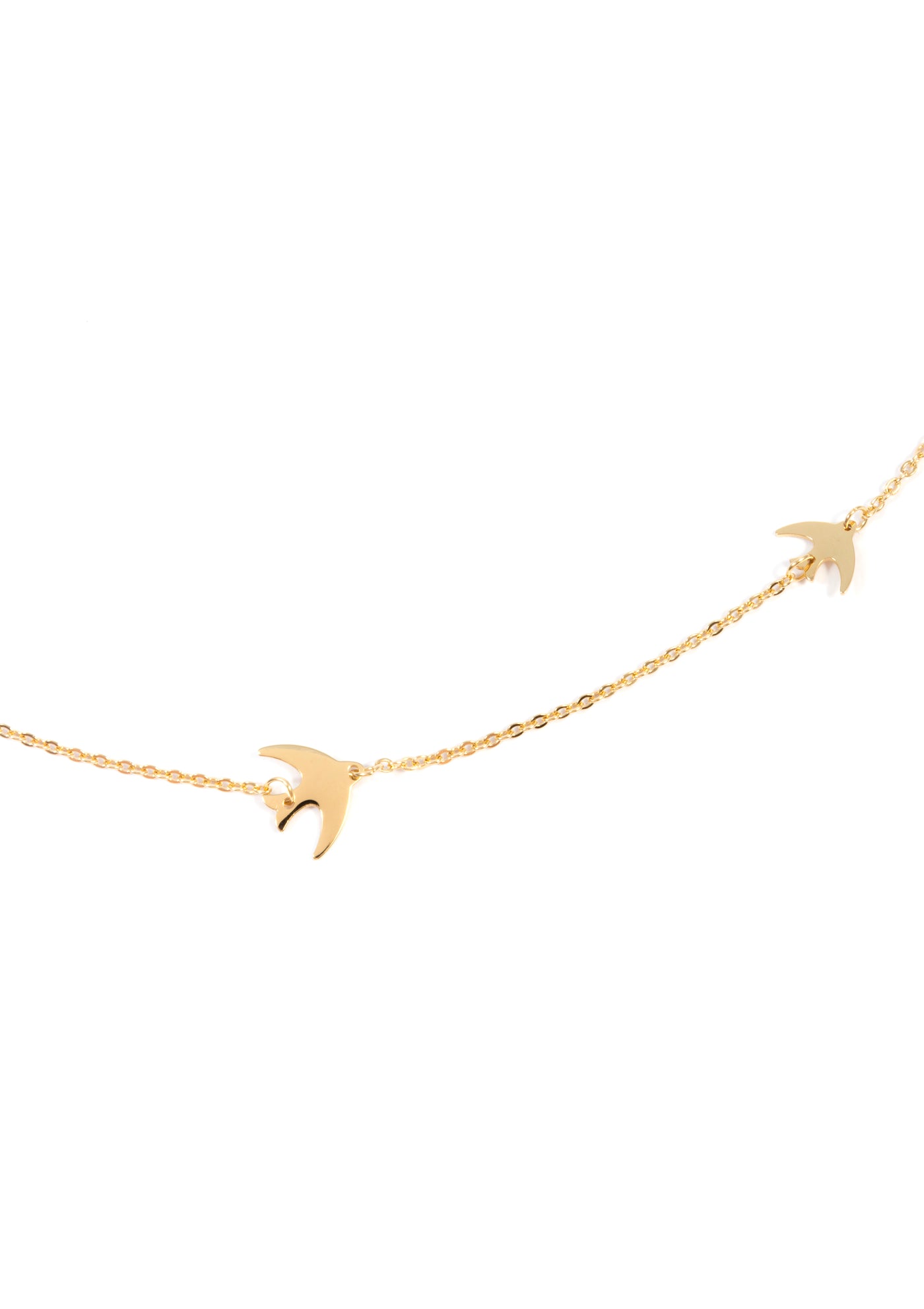 Collier Oiseaux Volants en Or