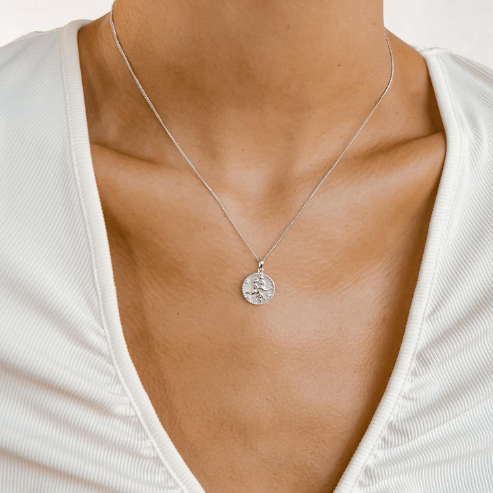 Gemini Zodiac Pendant Necklace