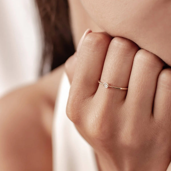Anillo de diamante Completion, puesto