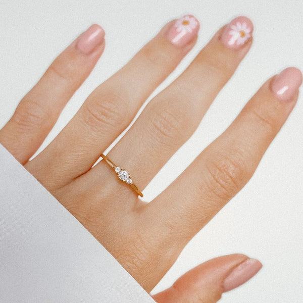 Anillo Slim Trio, puesto