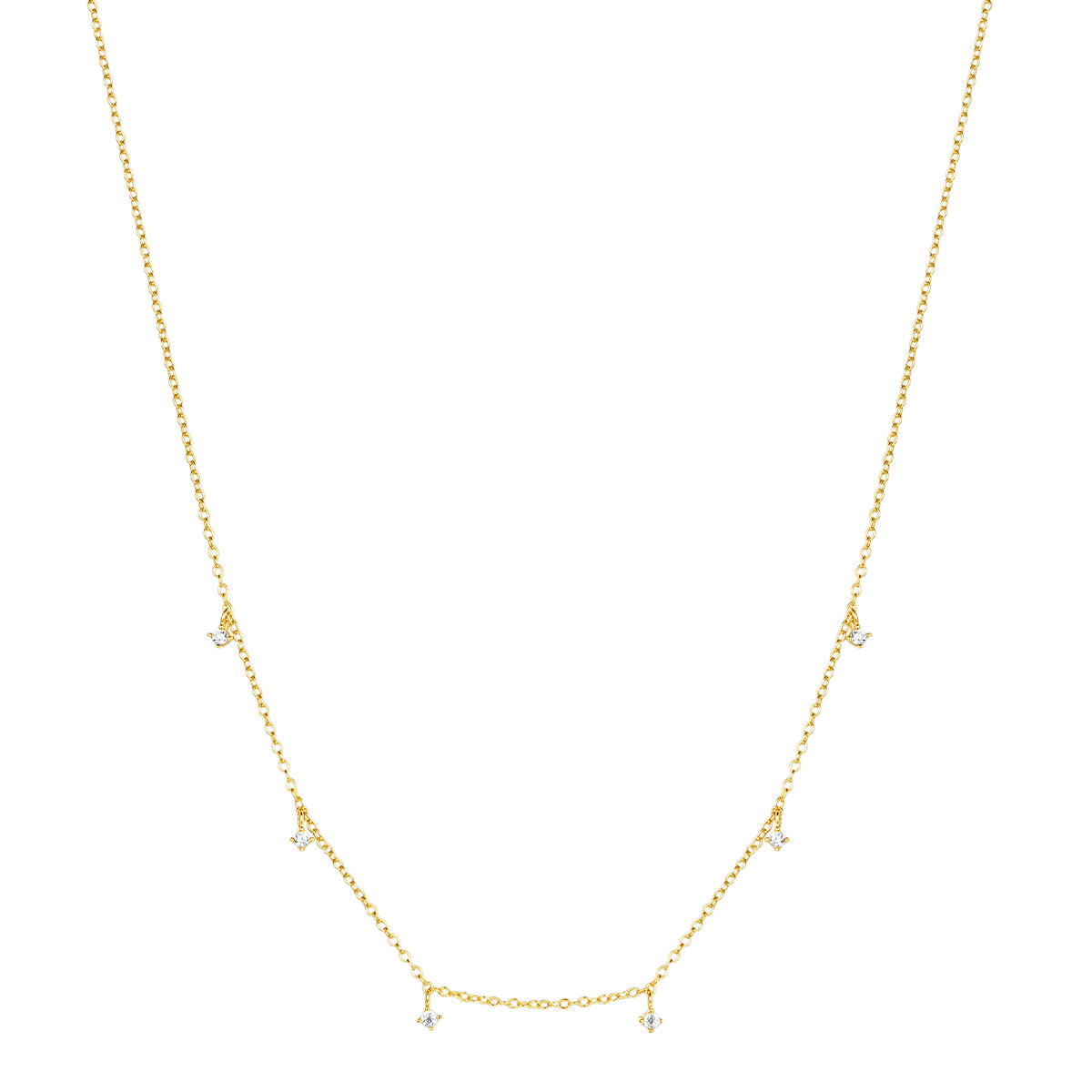 Collier Charme Pierre Précieuse Sterling Argent