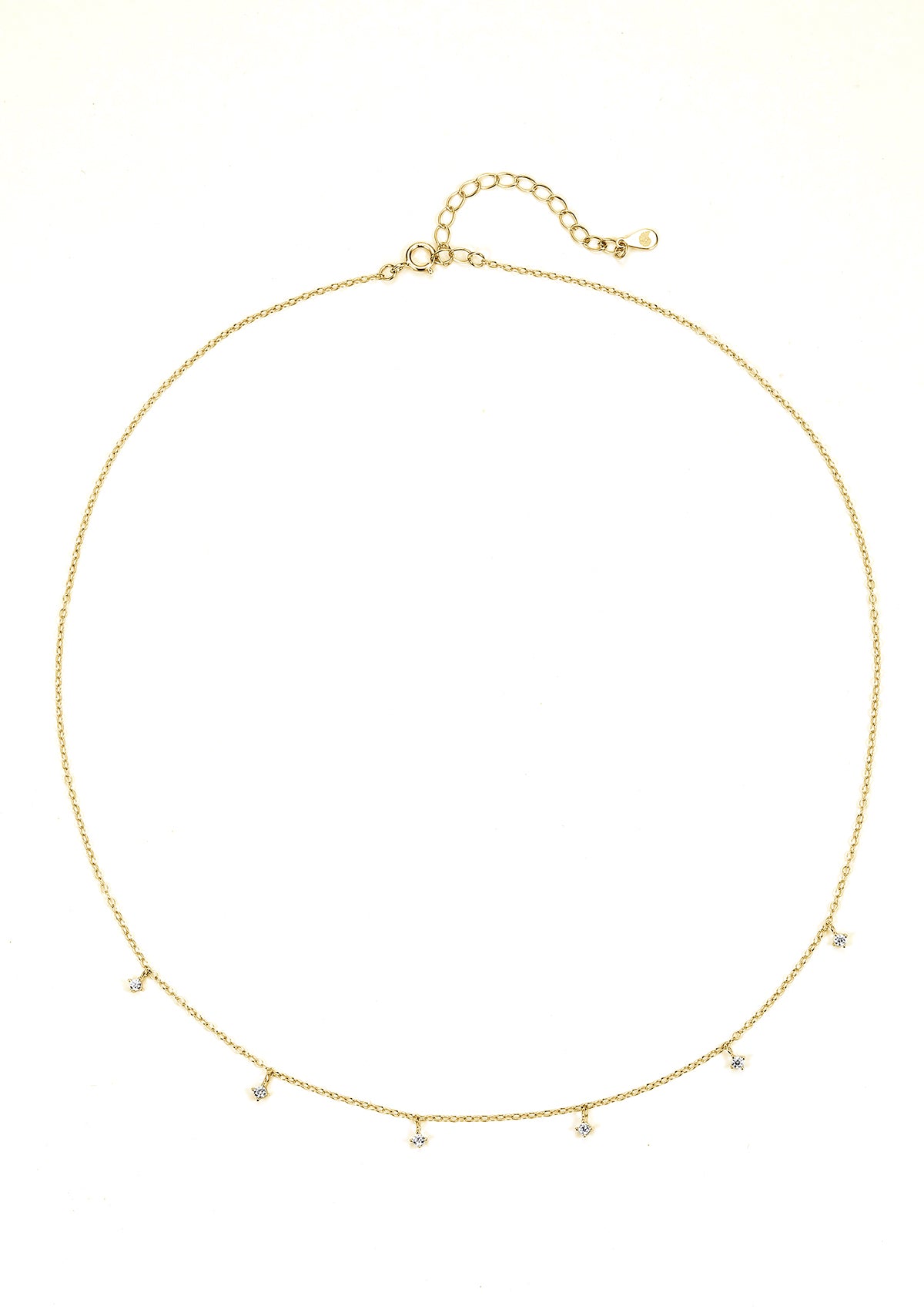 Zirkonia Kette Sterlingsilber