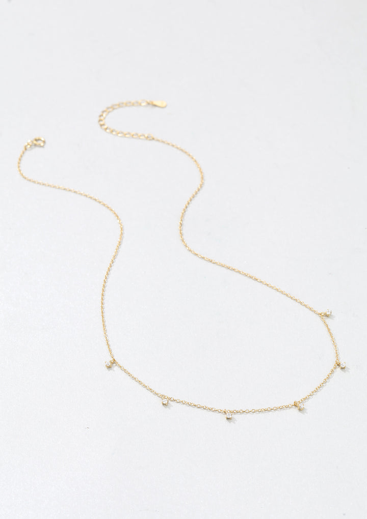 Collier Charme Pierre Précieuse Argent Sterling