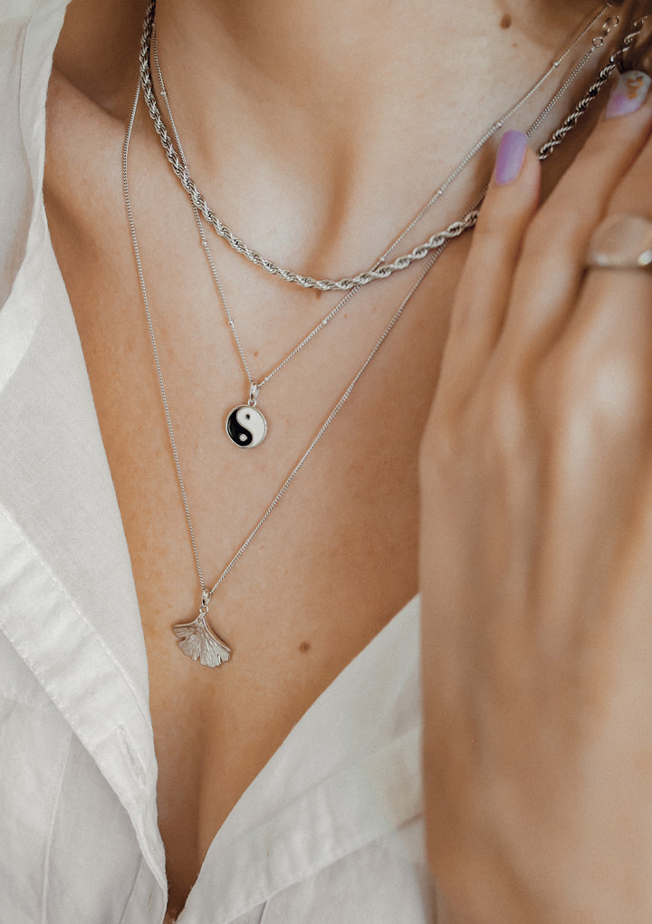 Pendentif de Longévité pour L'énergie et La Vie Argent