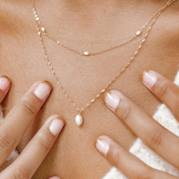 Glamor Necklace Set Sterling