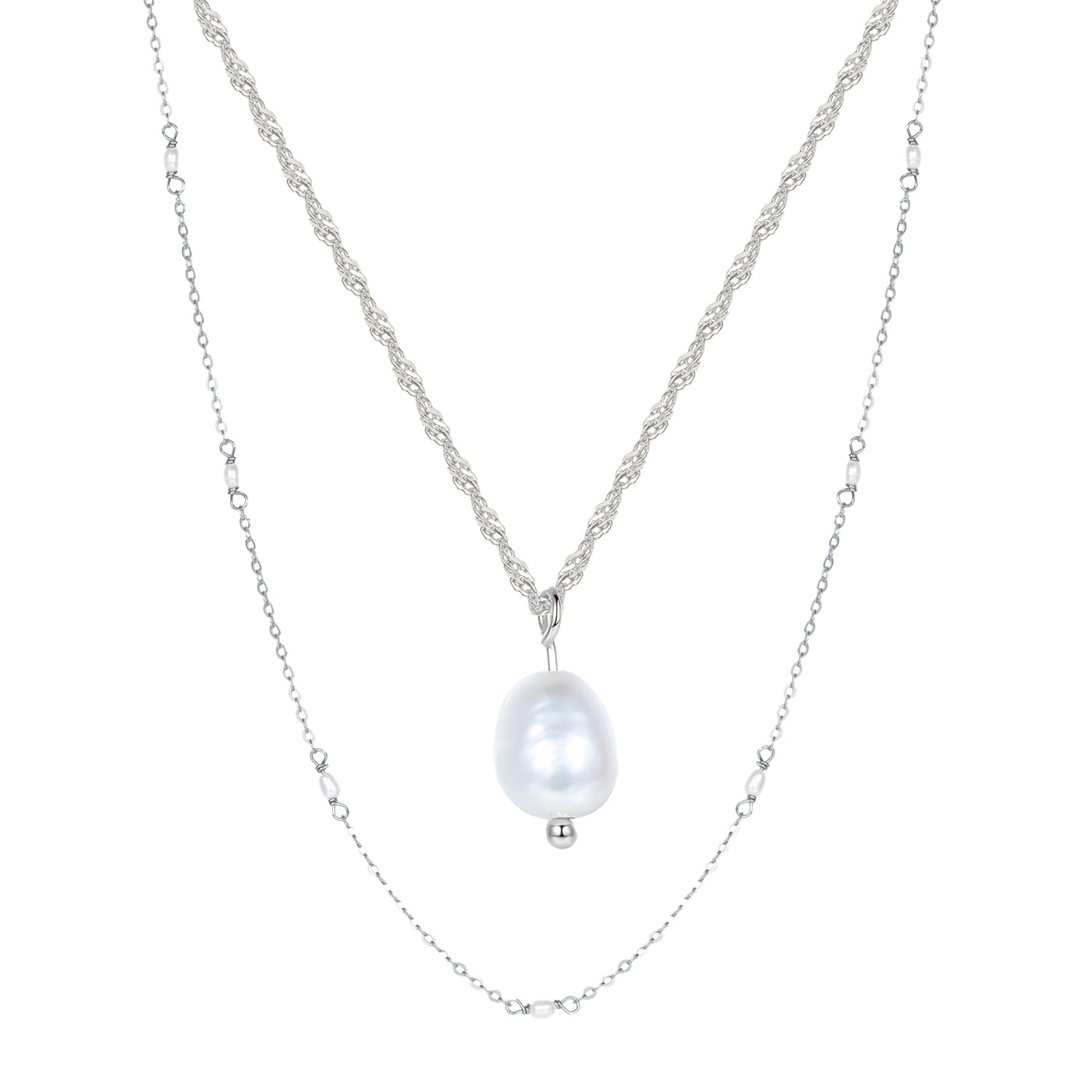 Glamour Ketten Set Sterlingsilber