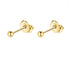 Glint Stud Earrings 14K Gold