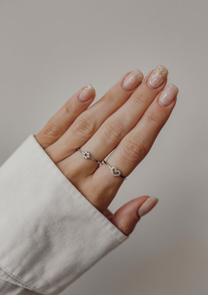 Cercle Eclat Bague Argent Sterling