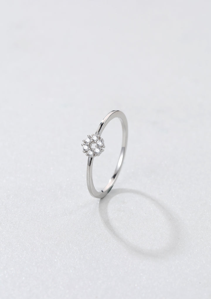 Cercle Eclat Bague Argent Sterling