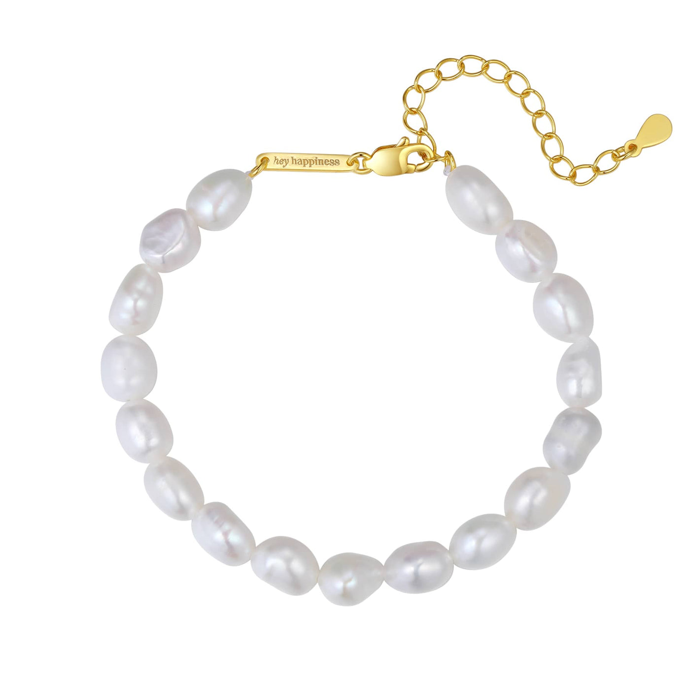 Bracelet Perle Grace Argent Sterling
