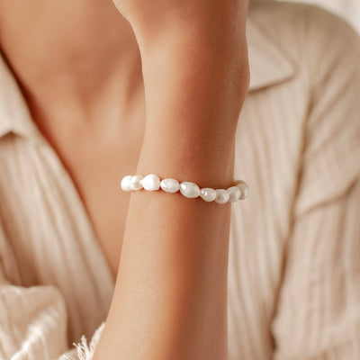 Bracelet Perle Grace Argent Sterling