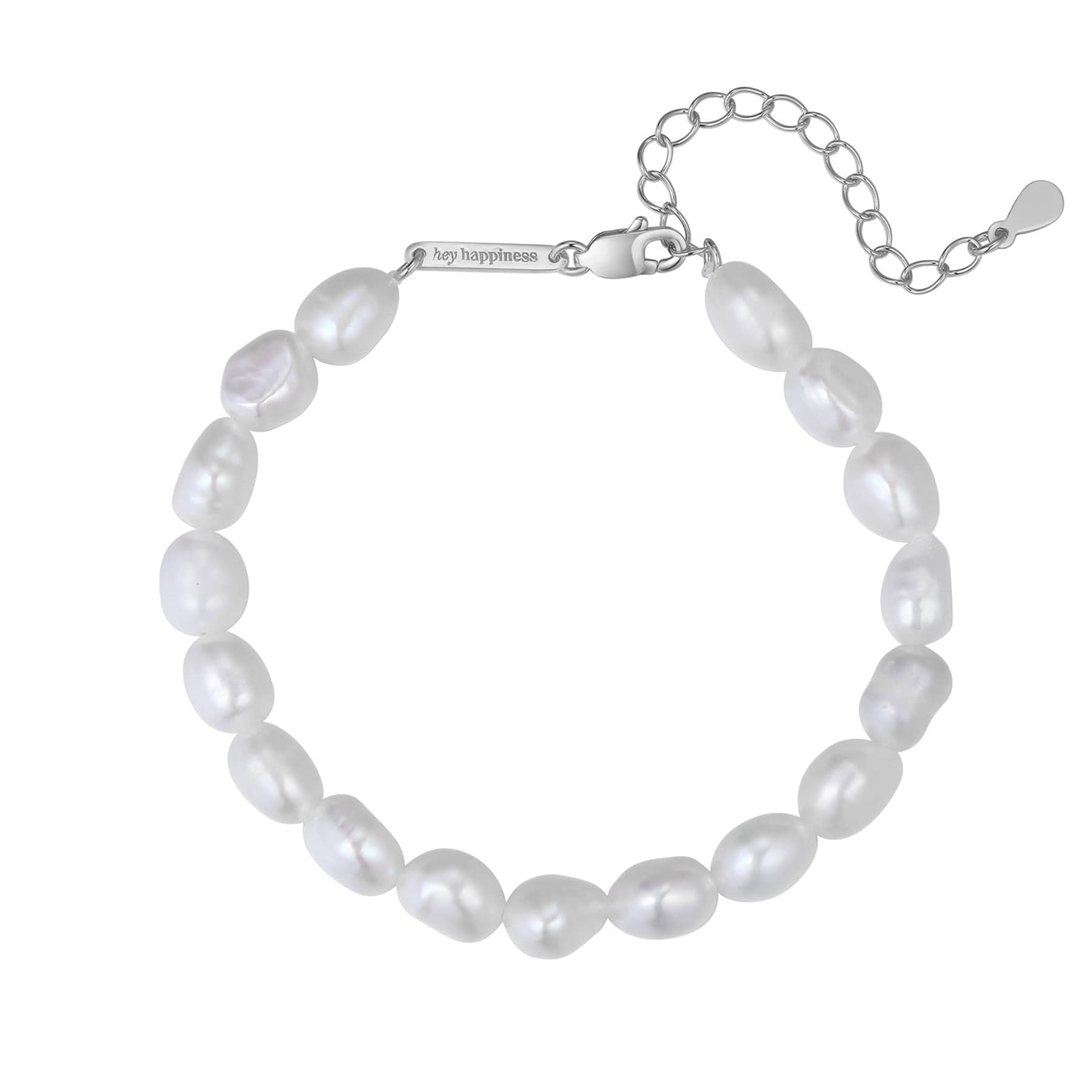 Bracelet Perle Grace Argent Sterling