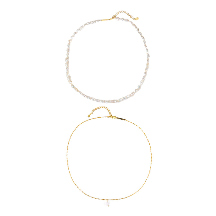 Set Collares Harmony Plata de Ley 925