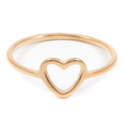 Heart Ring Gold