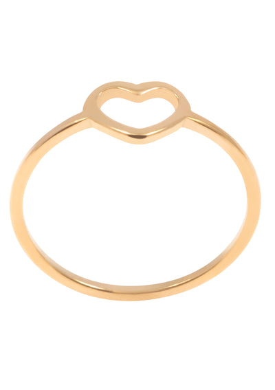 Herz Ring in Gold