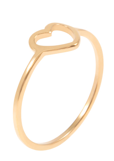 Heart Ring Gold