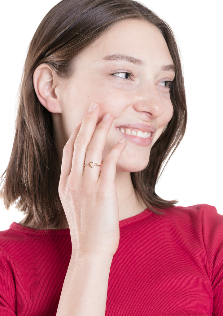 Bague Cœur en Or