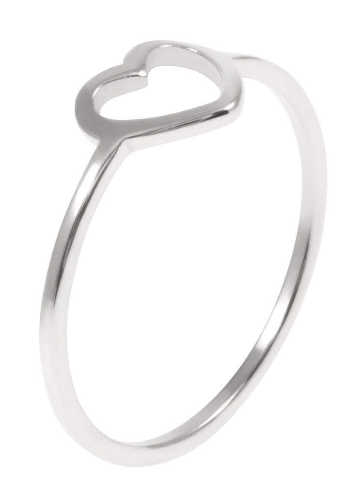 Bague Cœur en Argent