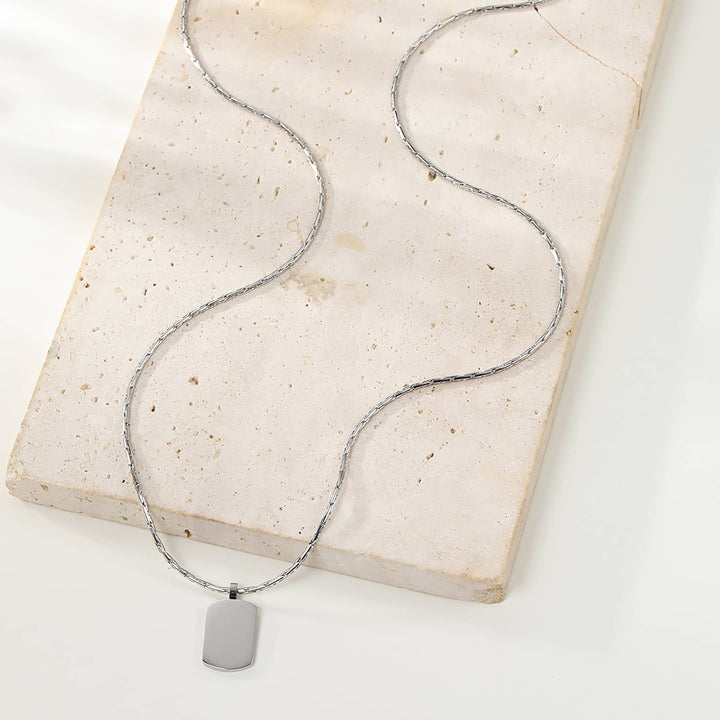 Hexagon Cobra Chain Necklace Waterproof