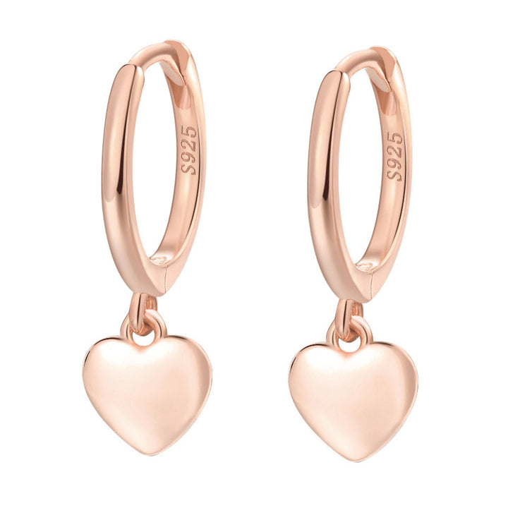 SLUYNZ 925 Sterling Silber Creolen Ohrringe für Frauen Daen Spike