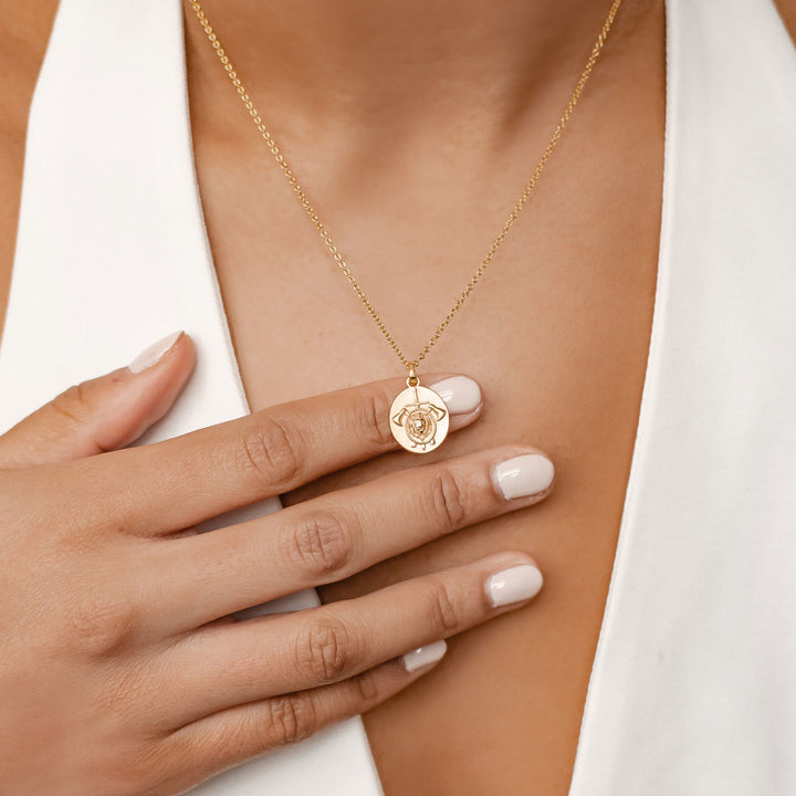 Collier Pendentif Le Guerrier Argent Sterling
