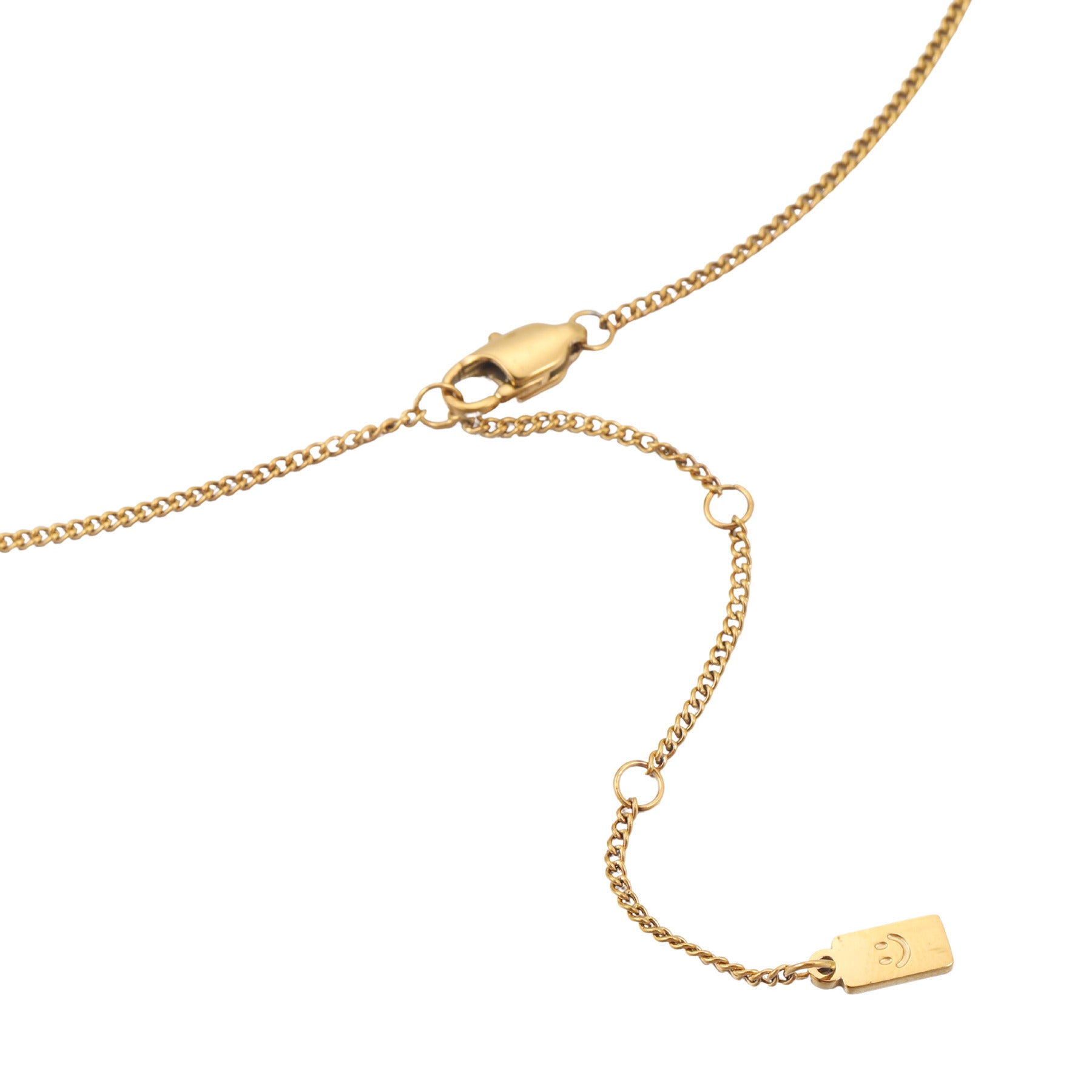 Irregular Disc Pendant Necklace Waterproof