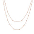 Collar a Capas en Oro Rosa