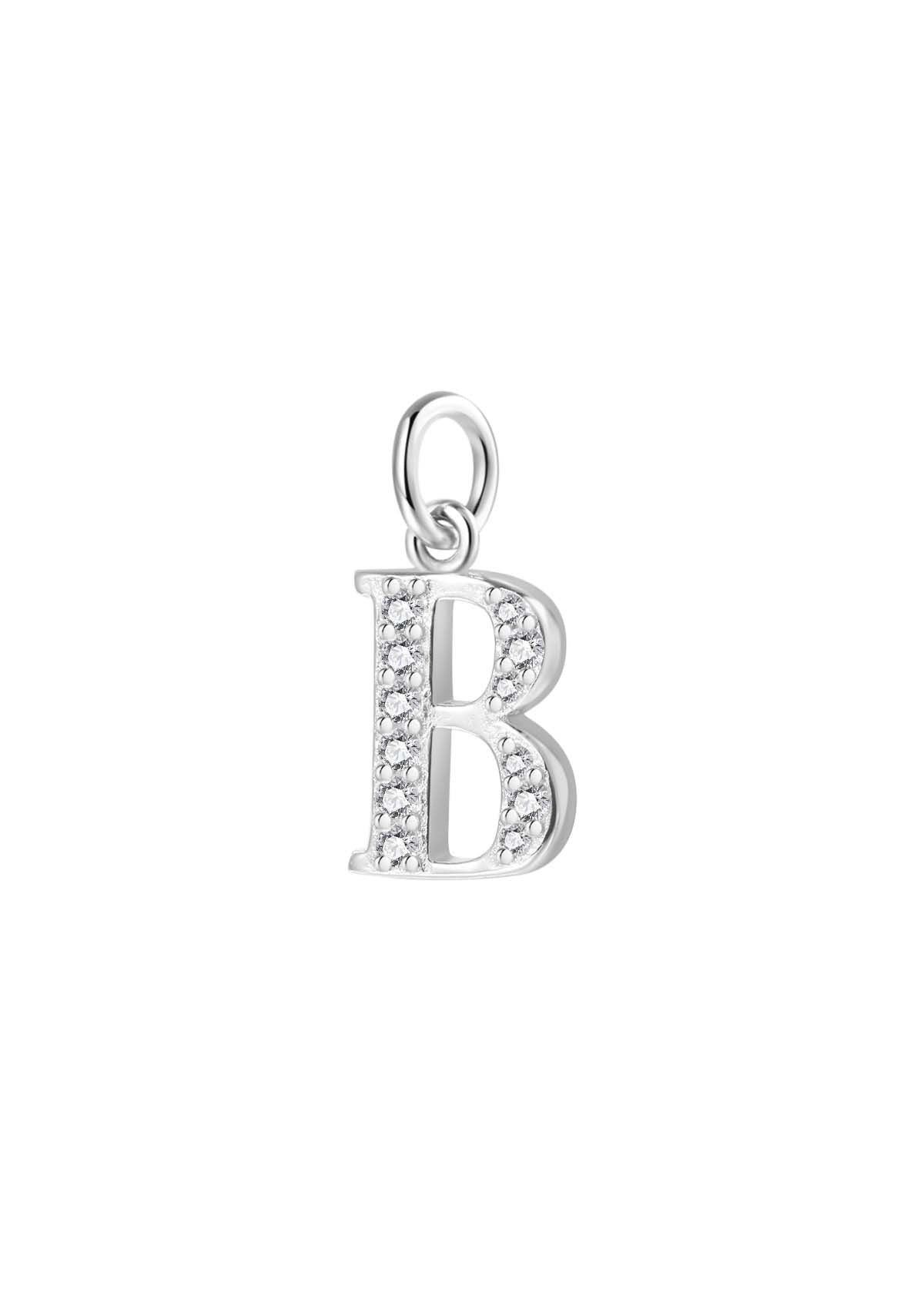 Pendentif Lettre Sterling Argent