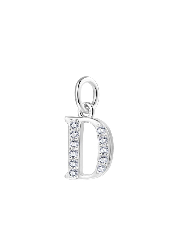 Pendentif Lettre Argent Sterling