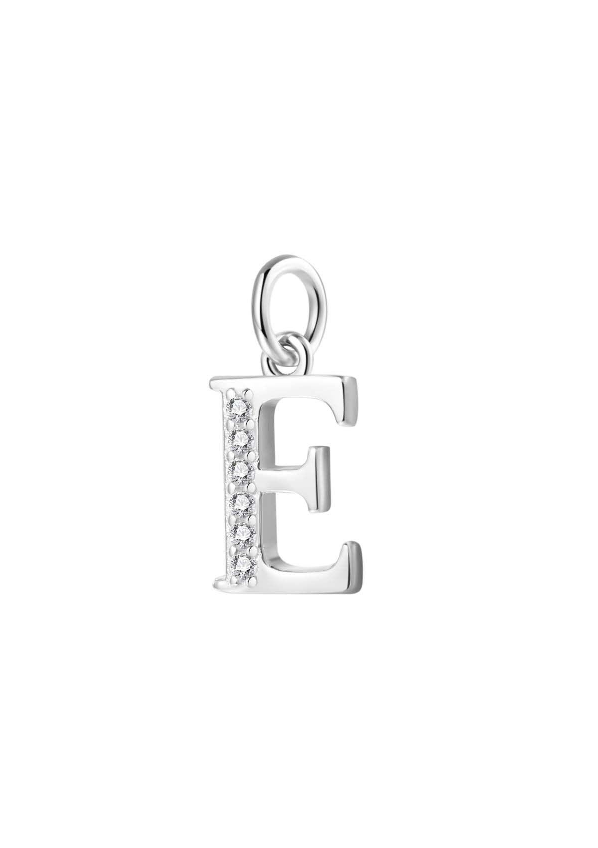 Pendentif Lettre Sterling Argent