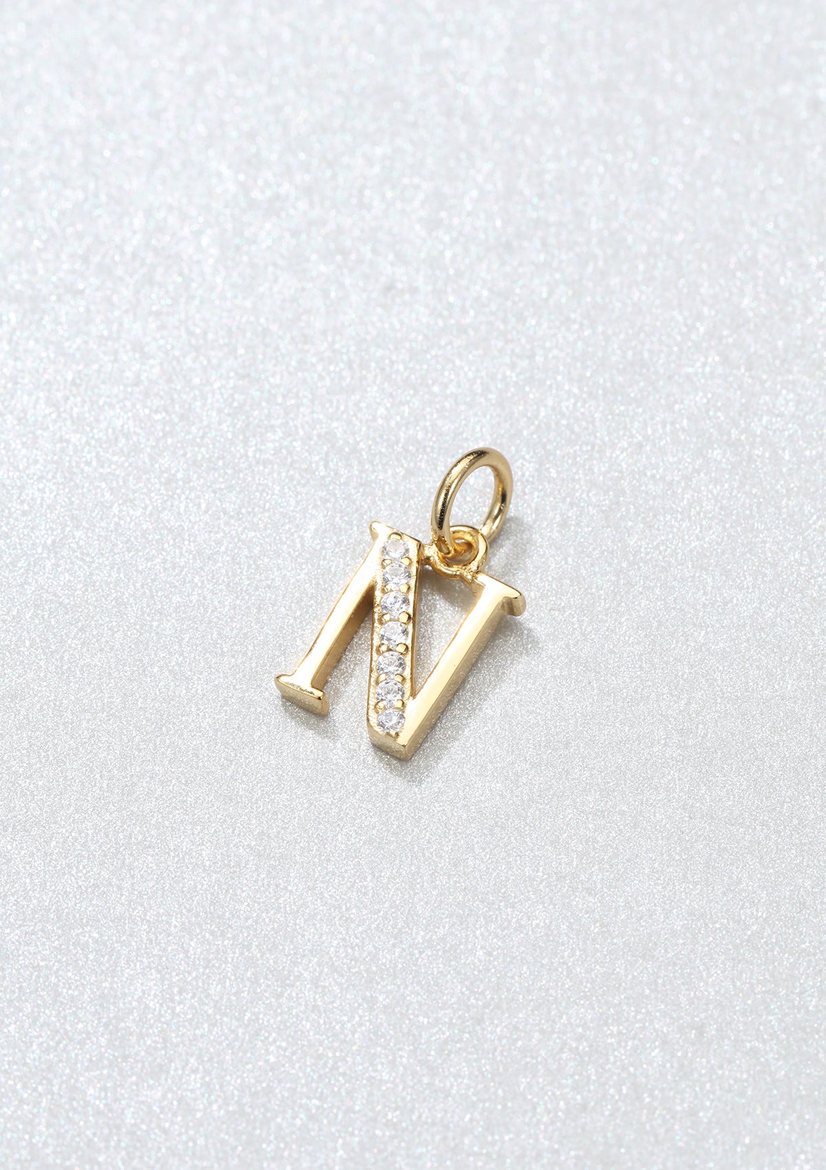 Colgante Letra Plata de Ley 925 en Oro