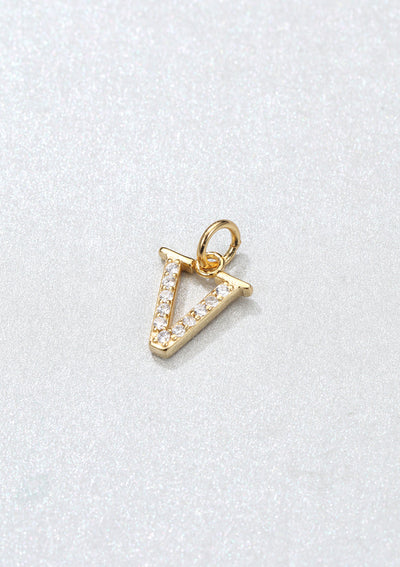 Colgante Letra Plata de Ley 925 en Oro