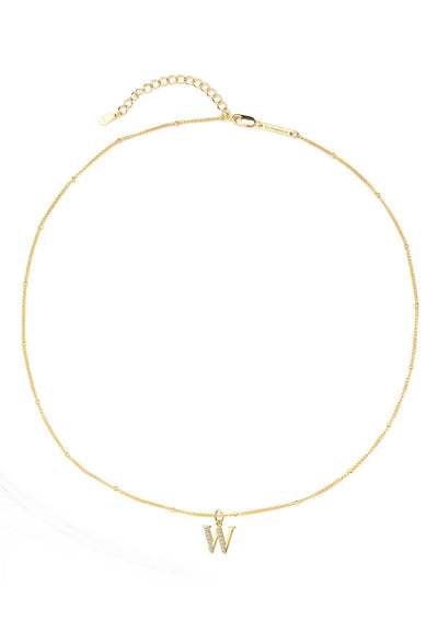 Collier Pendentif Lettre Argent Sterling