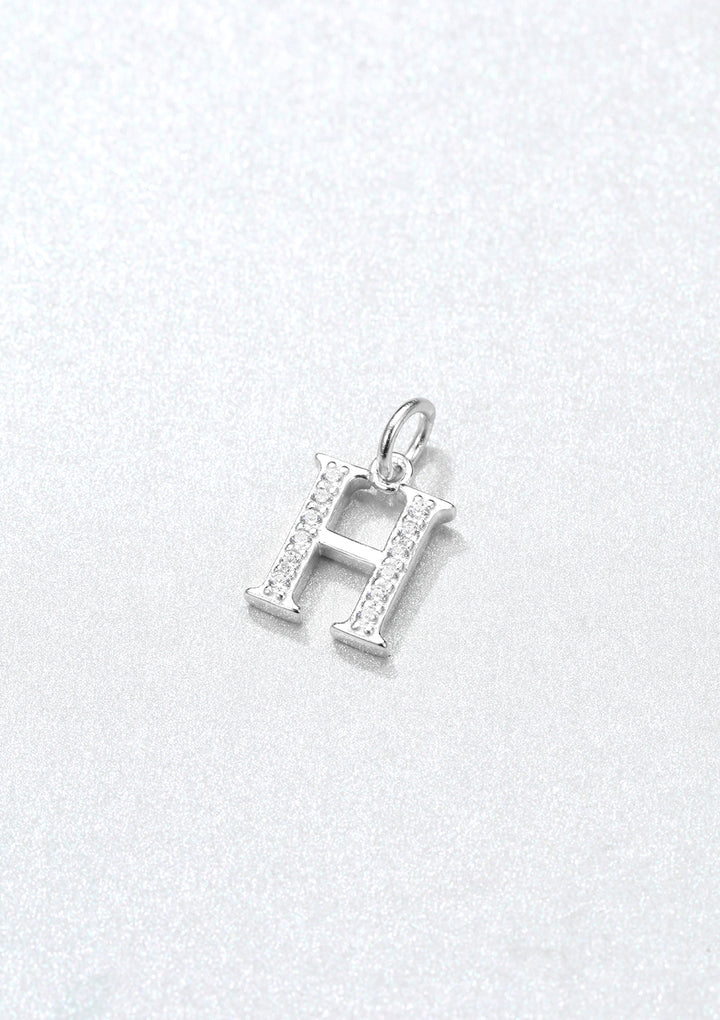 Pendentif Lettre Argent Sterling