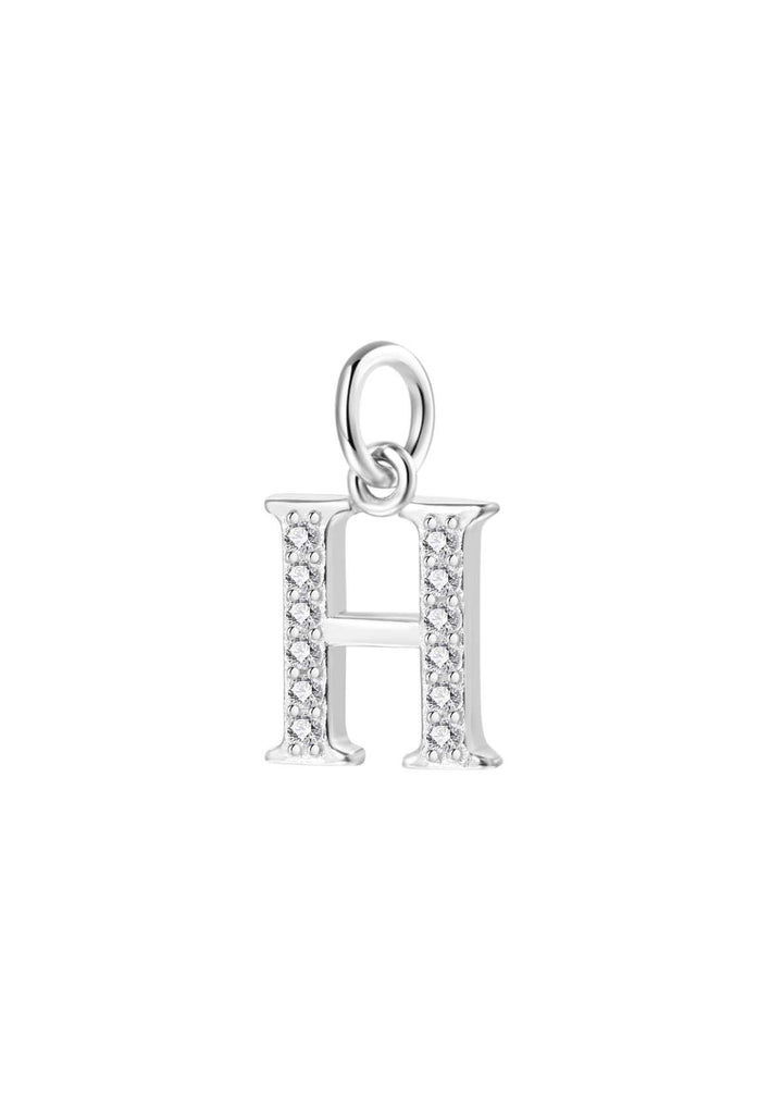 Pendentif Lettre Argent Sterling