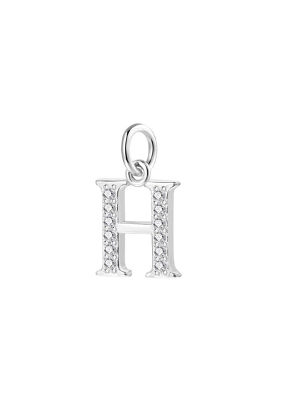 Pendentif Lettre Sterling Argent