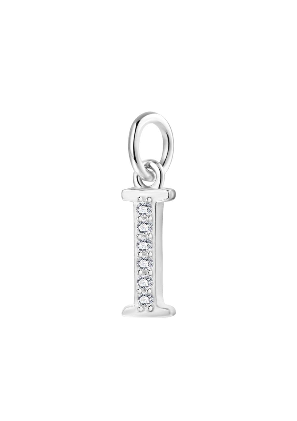 Letter Pendant Sterling Silver