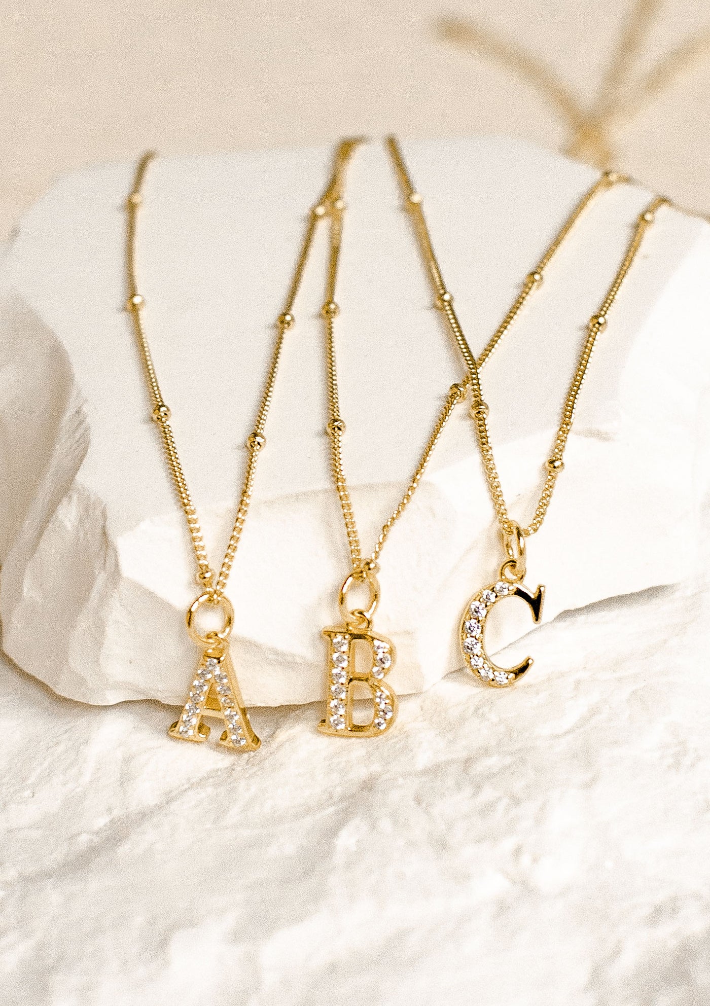 Collier Pendentif Lettre Argent Sterling