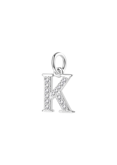 Pendentif Lettre Sterling Argent