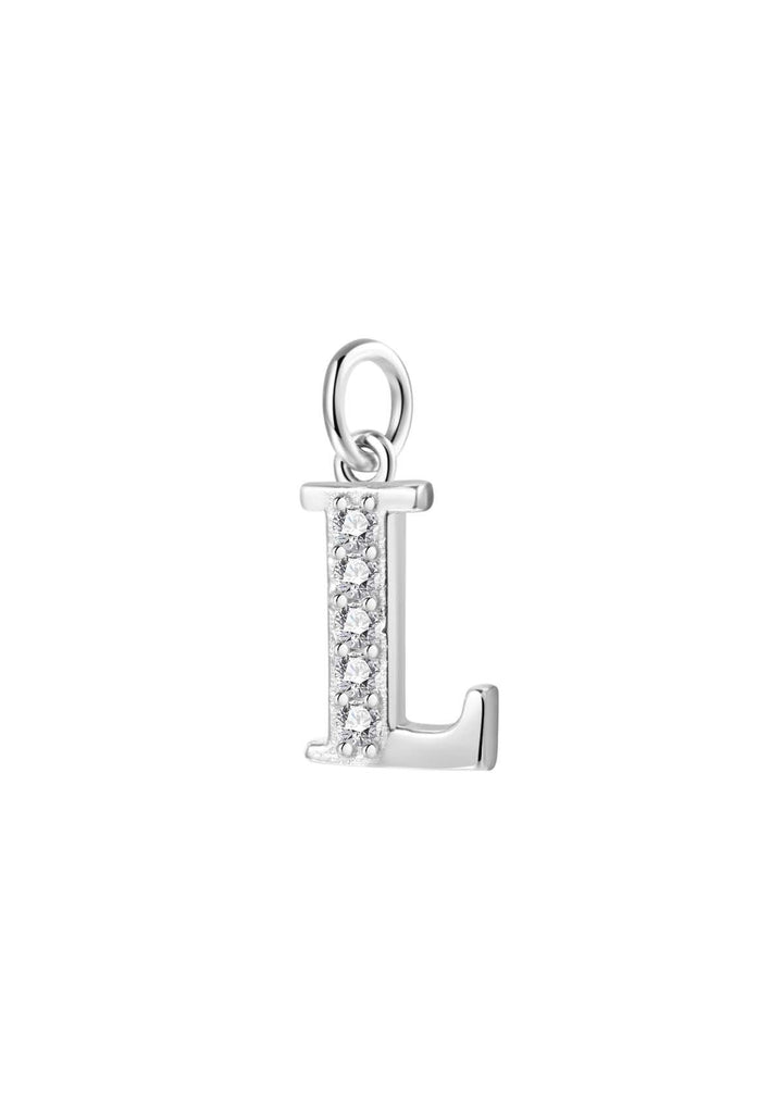 Pendentif Lettre Argent Sterling