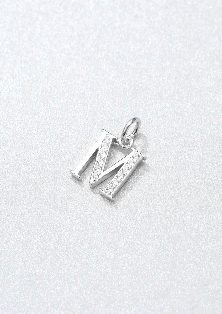Pendentif Lettre Argent Sterling