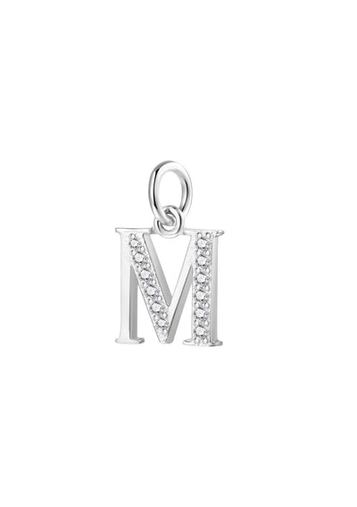 Pendentif Lettre Sterling Argent