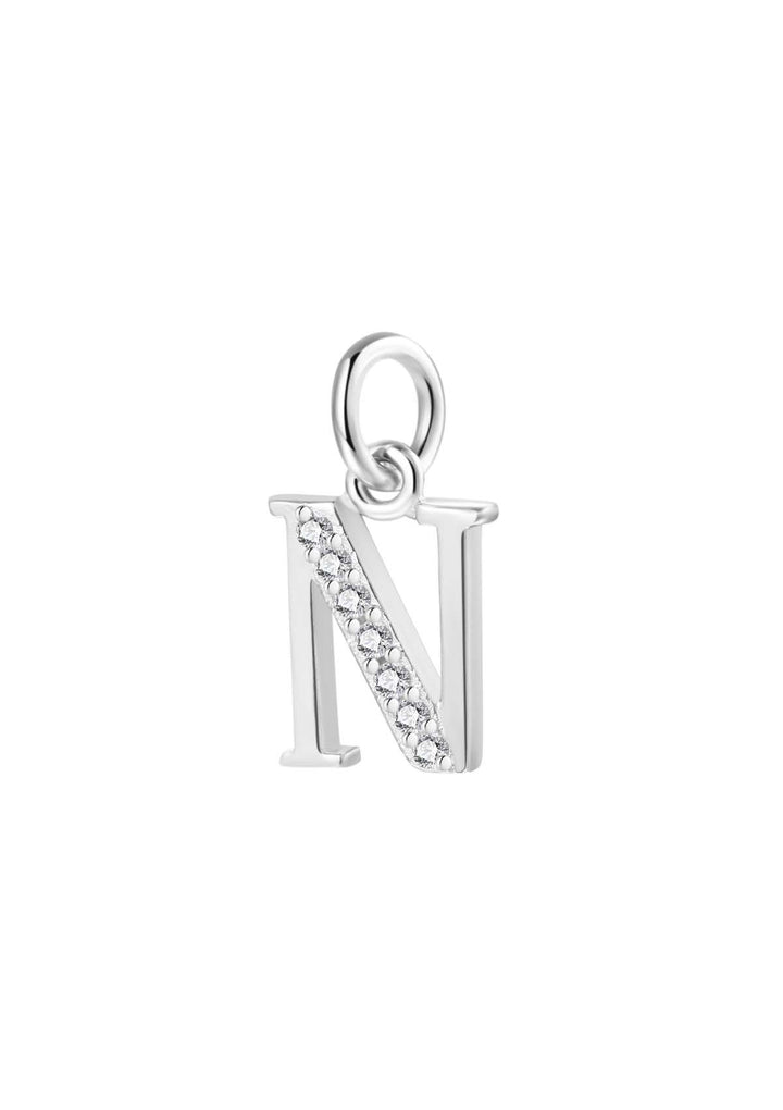 Pendentif Lettre Argent Sterling