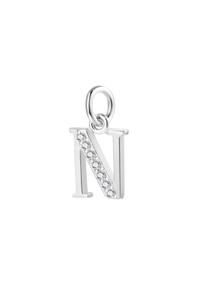 Pendentif Lettre Sterling Argent