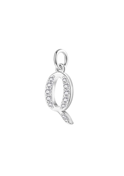 Pendentif Lettre Sterling Argent